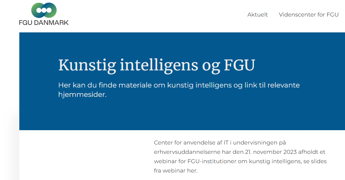 FGU vejledning